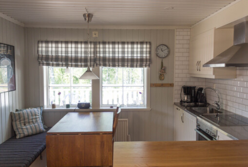 Kök i stuga i Säfsen.