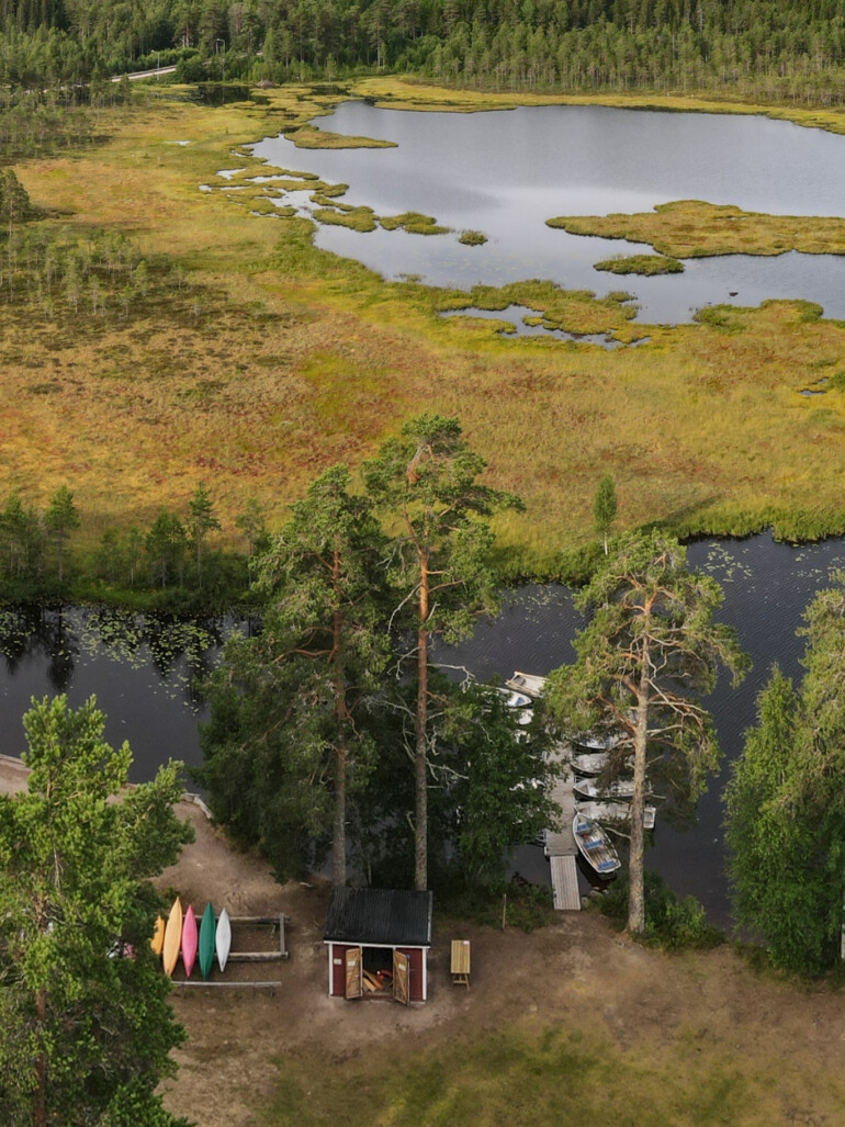 Prästudden , Säfssjö