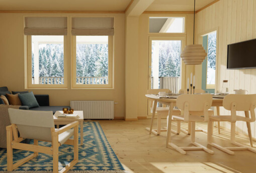 Lägenhetsboende Björnbacken i Säfsen ski in ski out