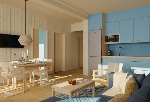 Lägenhetsboende Björnbacken i Säfsen ski in ski out